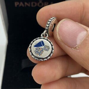 ✨🔥Pandora Cheerleader Dangle Charm S925 Sterling Silver jewelry
